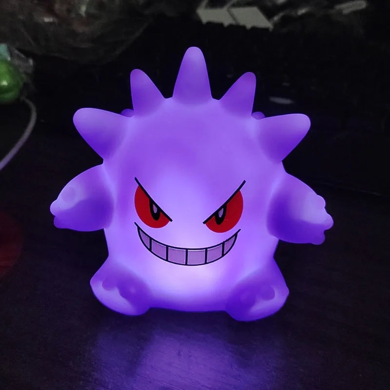 Pokemon Figures Night Light gengar Model Bedside Lamps