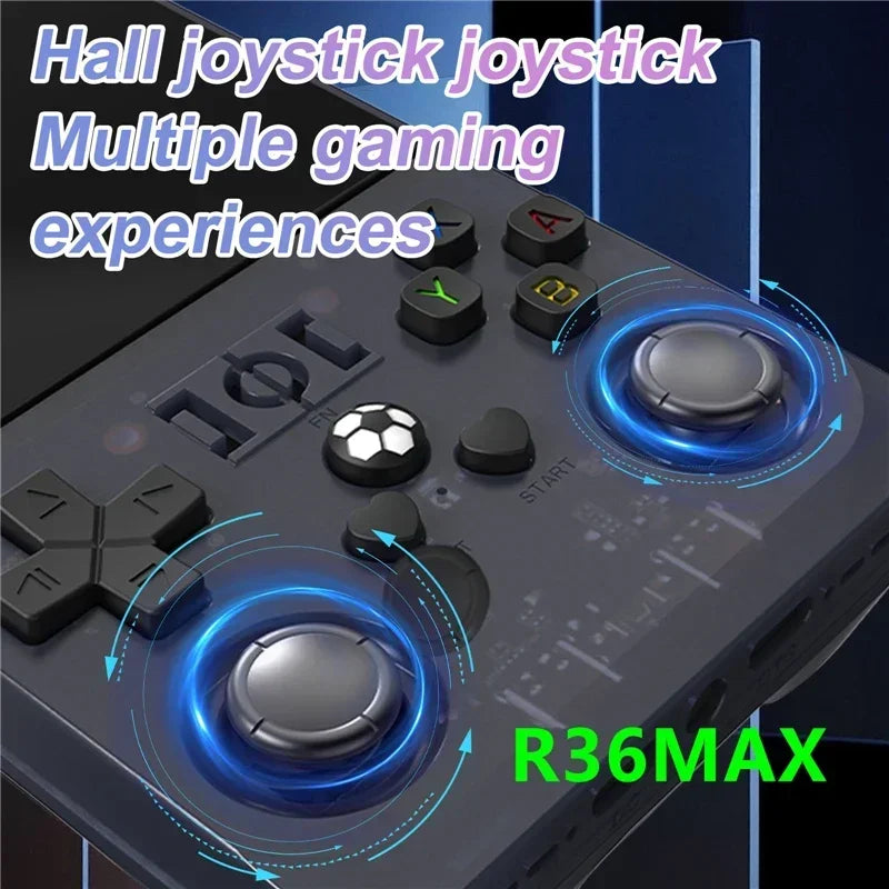 64G 128G Retro Handheld Game Console Linux System 4.0 Inch IPS Screen Portable Video Player Dual Joystick