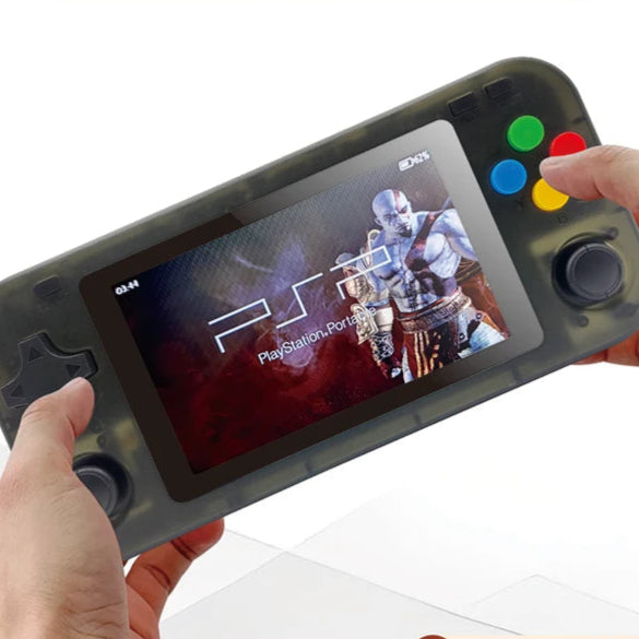 R40S Retro Handheld Game Console Linux System 4.0inch IPS Screen RK3326 Portable Handheld Video Player