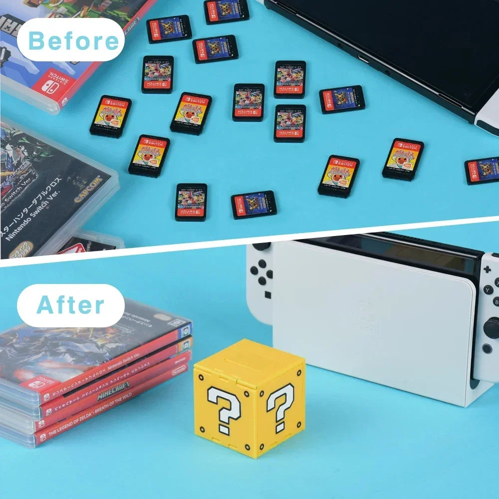 16 Slots Portable Collect Box Switch/Lite/OLED Game Card Storage Box