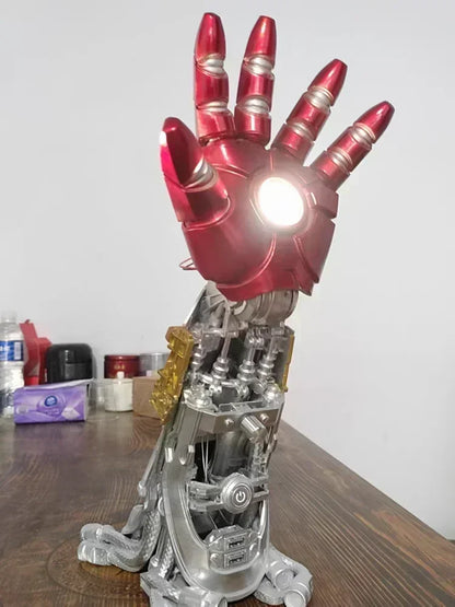 Iron Man Arm Movable Table Lamp Led Figure Model