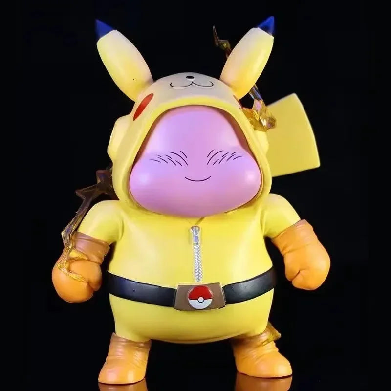 Dragon Ball Buu Cos Pikachu Pokemon 12cm Standing figure Pvc