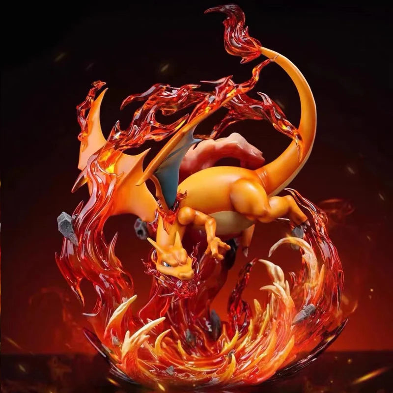 Anime Pokemon Gk Charizard Figures 1/20 Amazing