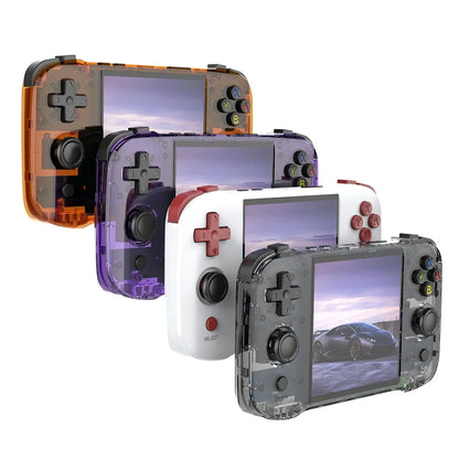 R46S Handheld Video Game Console Linux System 4.0 Inch IPS Screen Bluetooth Two-player