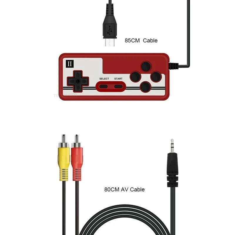 Video Game Console 8-Bit Handheld Game Player Built-in 500 games