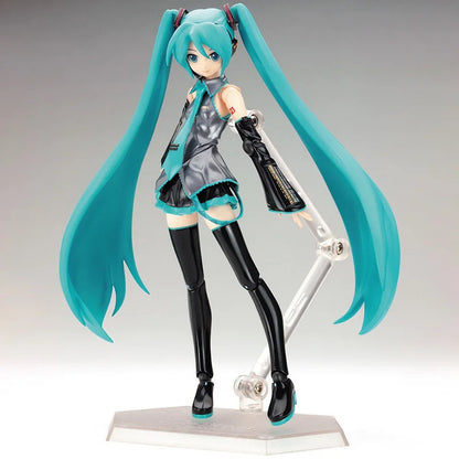 Anime FIGMA Hatsune Miku Action Figures Movable Joints