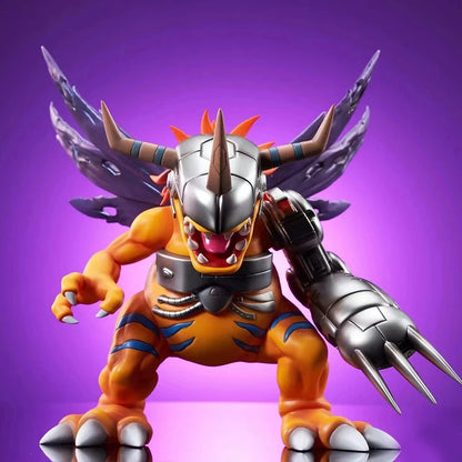 Anime Digimon Adventure Metal Greymon Figure War Greymon Action