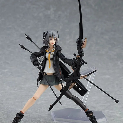 15cm Figma 436# Heavily Armed High School Girls Lu S.H.F Figure