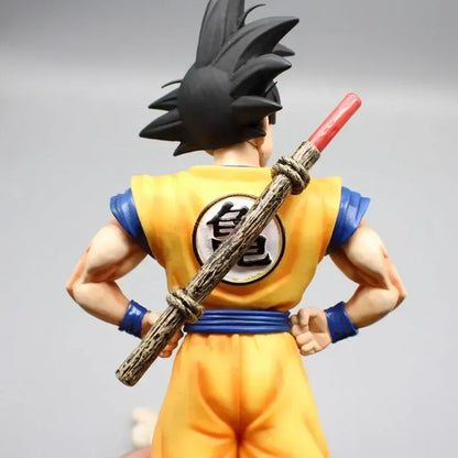 31CM Anime Dragon Ball Dream Sun Goku Figures Somersault Cloud Super Saiyan