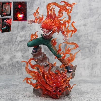 Might Guy 28cm Naruto Anime Figure Immortal Figure Action Figure