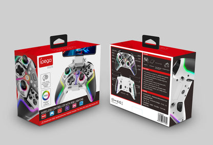 Wireless Gaming Controller Gamepad WITH Button Programming,Dual Motor Vibration