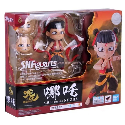 Nezha: Birth of the Demon Child, with young Nezha, Ao Bing Figures