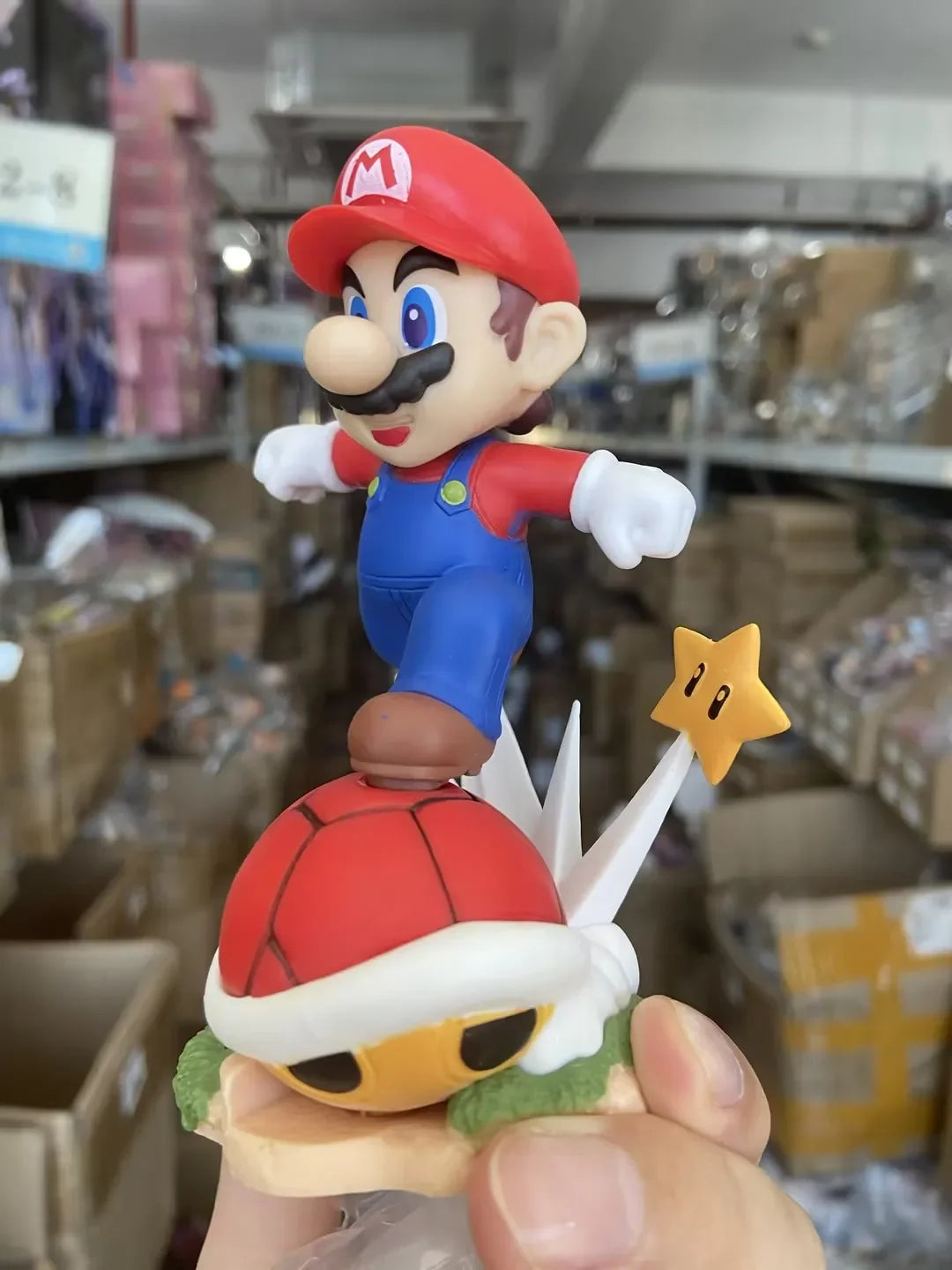 12CM Super Mario Toys Mario Run GK Figures