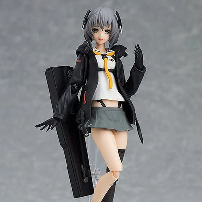 15cm Figma 436# Heavily Armed High School Girls Lu S.H.F Figure