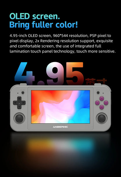 Handheld Game Console 4.95″ OLED Touch Screen