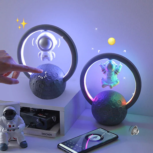 Magnetic Levitation Bluetooth Speaker Astronaut Subwoofer Audio