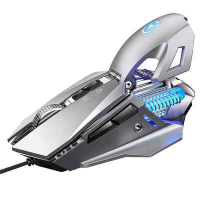 Wired Macro Programming Gaming Mouse Water-cooled light