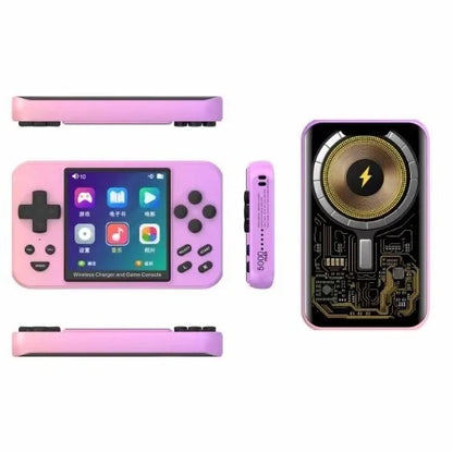 Handheld Game Console Retro Gamepad Charging Bunk Wireless Charging