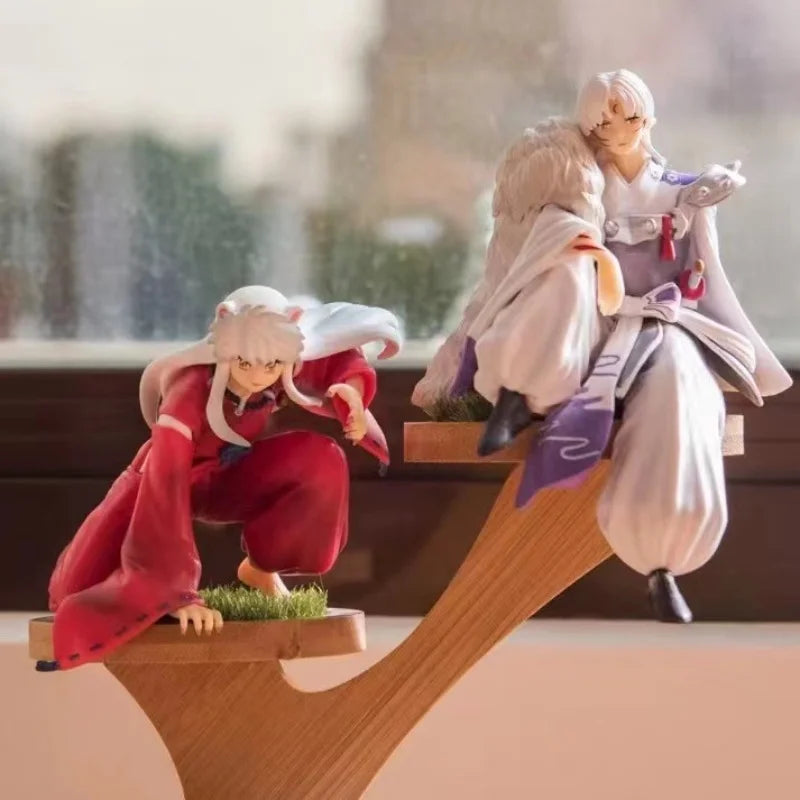 Anime Inuyasha Sesshoumaru Decoration Ornaments 13cm Action Figures