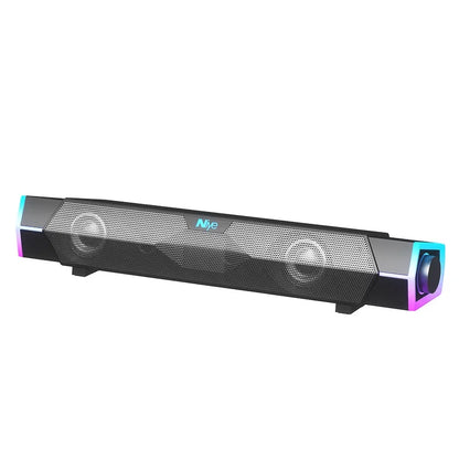 4D Computer Speakers Bluetooth 5.0 Wired Loudspeaker Surround Soundbar