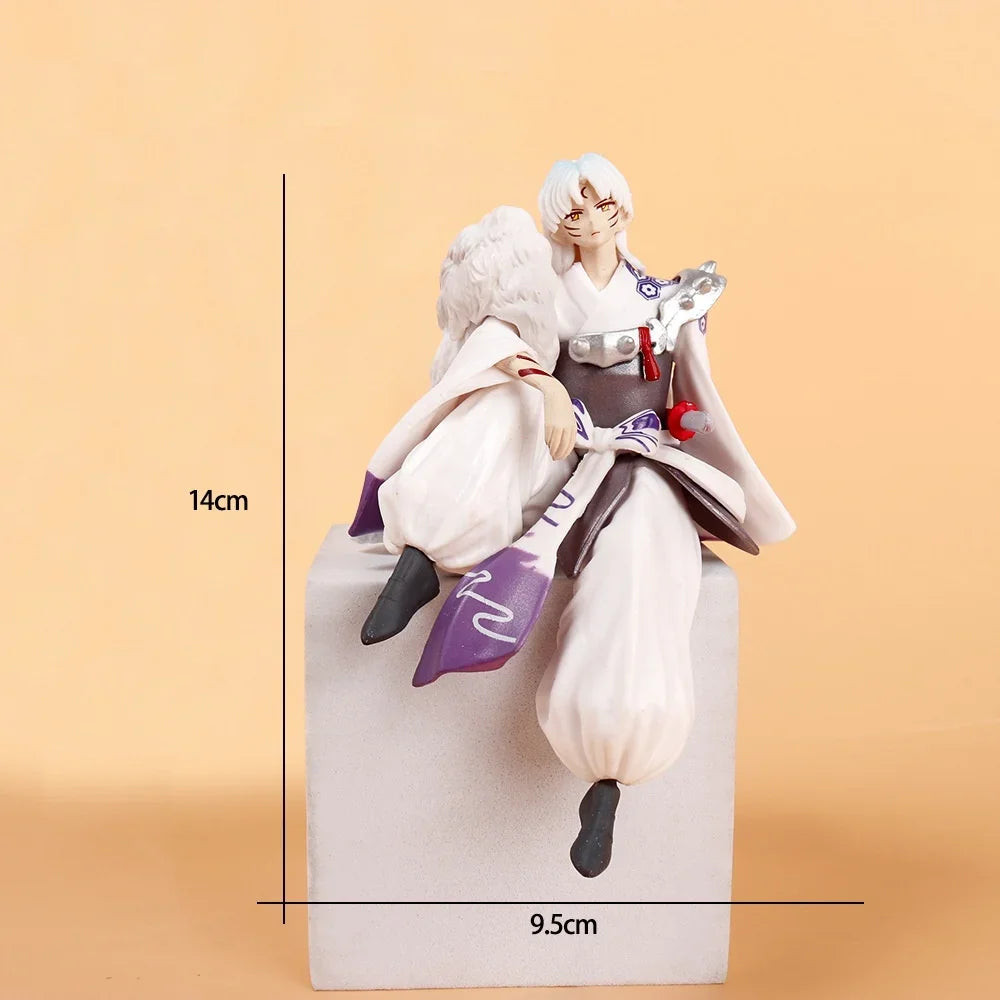 Anime Inuyasha Sesshoumaru Decoration Ornaments 13cm Action Figures