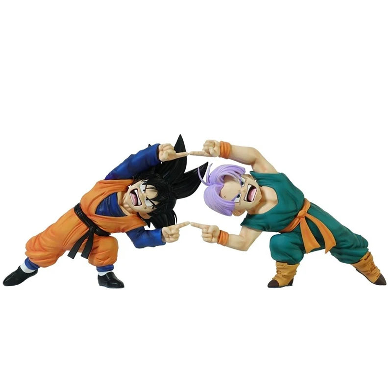 Anime Dragon Ball Z Son Goten Figure Gotenks Trunks Combined Body Action Figures 10cm PVC Statue Collection Model Toys Gifts