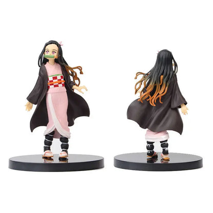 6pcs/set Anime Demon Slayer Kimetsu no Yaiba figure Kamado Tanjirou Action