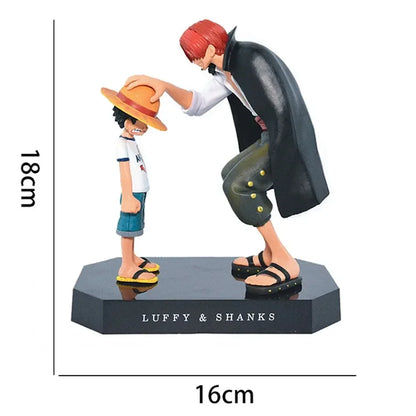 18cm One Piece Luffy Action Figures Model Toys Pvc Monkey D. Luffy