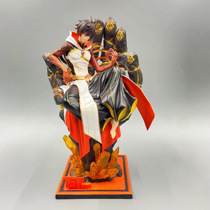 Genshin Impact Figure Zhongli 26cm PVC Model Action Figurine