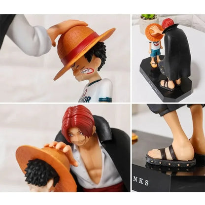 18cm One Piece Luffy Action Figures Model Toys Pvc Monkey D. Luffy