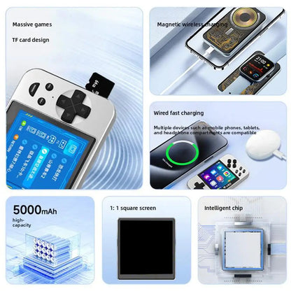 Handheld Game Console Charging Treasure 2-in-1 Magnetic