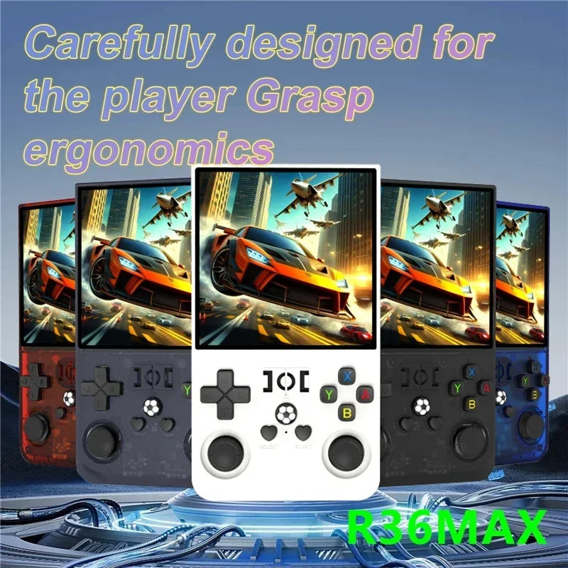 64G 128G Retro Handheld Game Console Linux System 4.0 Inch IPS Screen Portable Video Player Dual Joystick