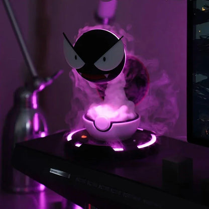 Smoking Night Light For Gengar Cute Anime