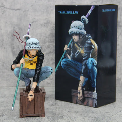 21cm One Piece Figures Trafalgar D. Water Law Action Figures