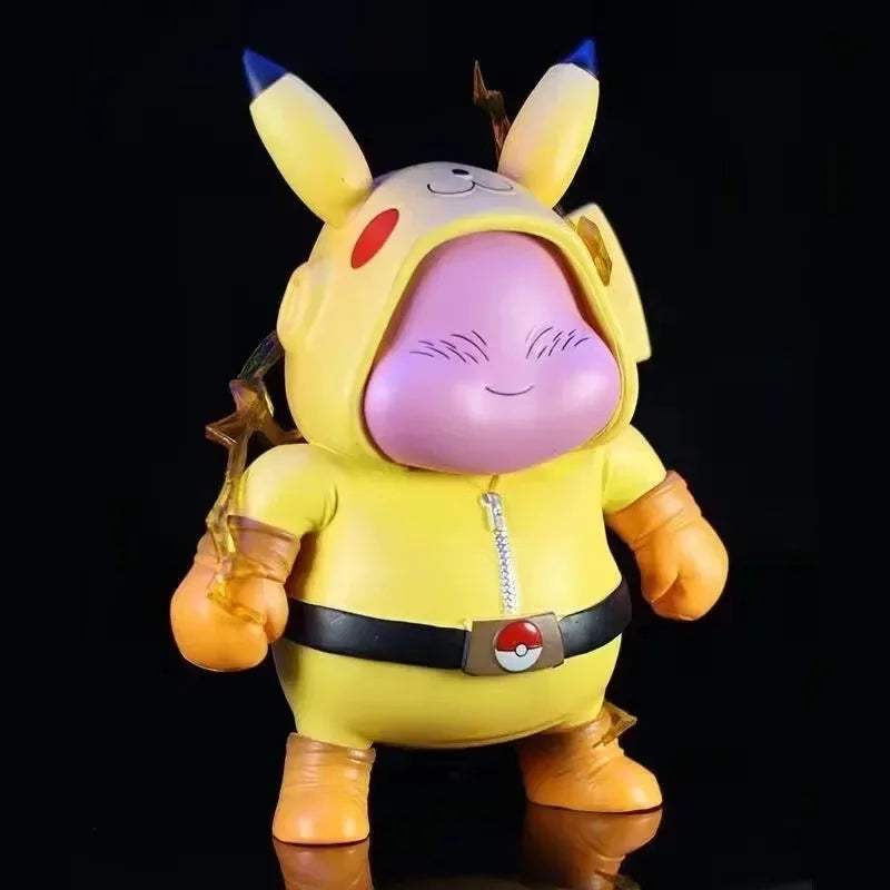 Dragon Ball Buu Cos Pikachu Pokemon 12cm Standing figure Pvc