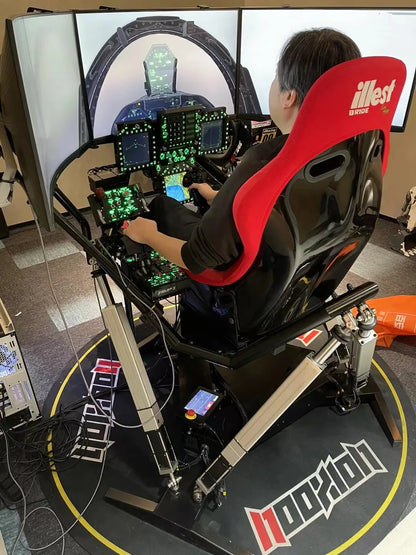 racing simulator 6-axis dynamic cockpit 6-axis force platform speed magic