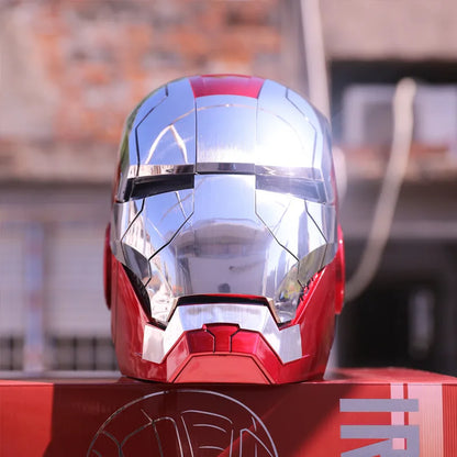 Mk5 Iron Man Helmet Voice Control with Eye Lighting