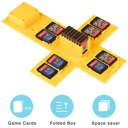 16 Slots Portable Collect Box Switch/Lite/OLED Game Card Storage Box