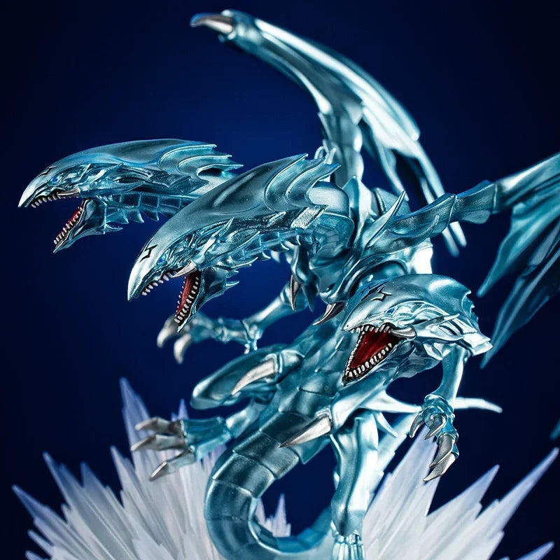 Original Megahouse Monster Chronicles Yu-Gi-Oh Monster Duel Black Paladin Dark Fear Blue Eyes Ultimate Dragon Animation Model