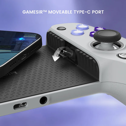 Mobile Phone Gamepad Hall Effect Gaming Controller for iPhone 15 Android Cellphone Cloud Gaming Xbox Game Pass STADIA