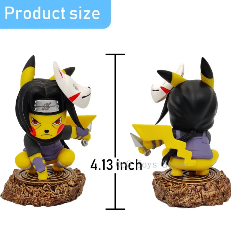 Anime Figure Itachi Cosplay Pikachu