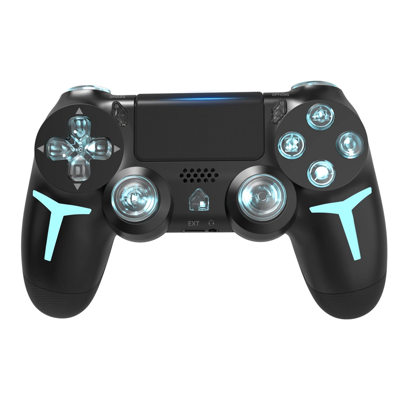 RGB Light Wireless Gaming Controller For PS4 PS3