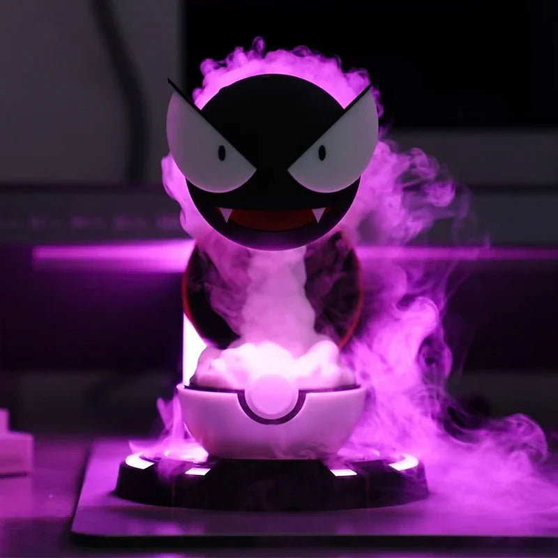 Smoking Night Light For Gengar Cute Anime