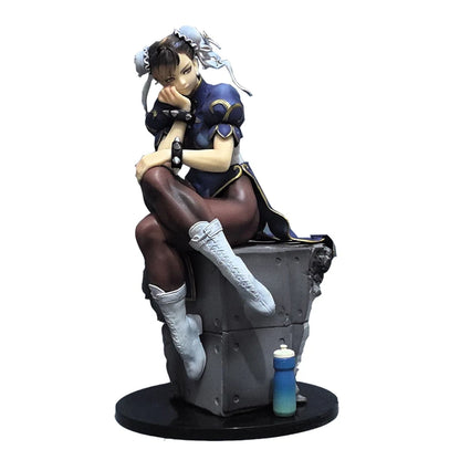 Street Fighter Chun-Li Anime Figures Ornaments Gk Figure