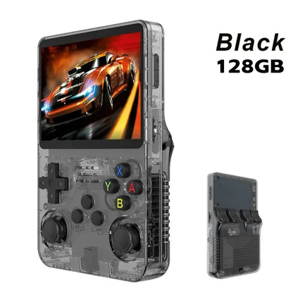 Retro Handheld Video Game Console Linux System 3.5-inch IPS Screen  64GB 15000 Games