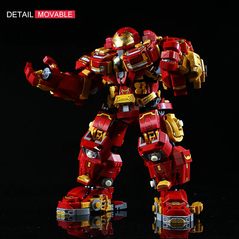 Building Blocks Avengers Iron Man Superheroes Bricks Model Hulk