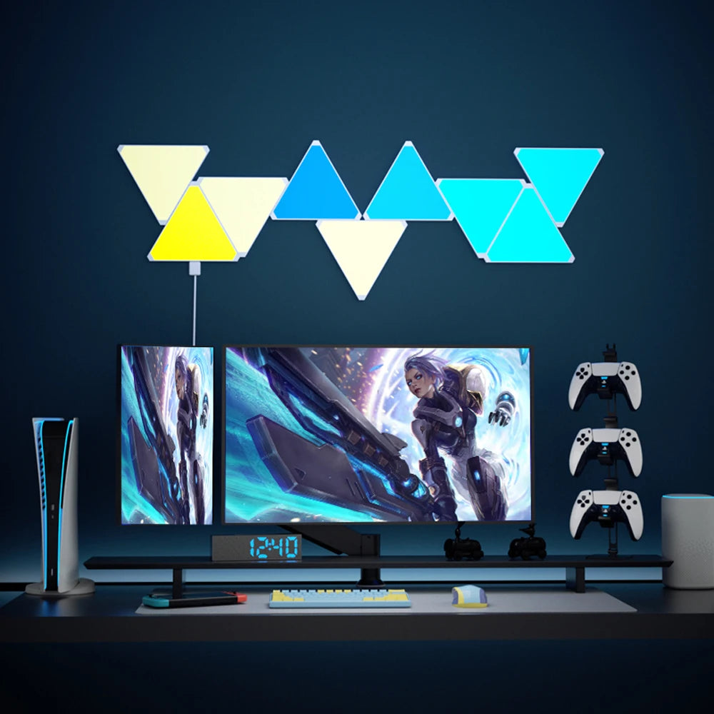 Smart RGB Triangle Panel LightAPP LED AtmosphereLamp