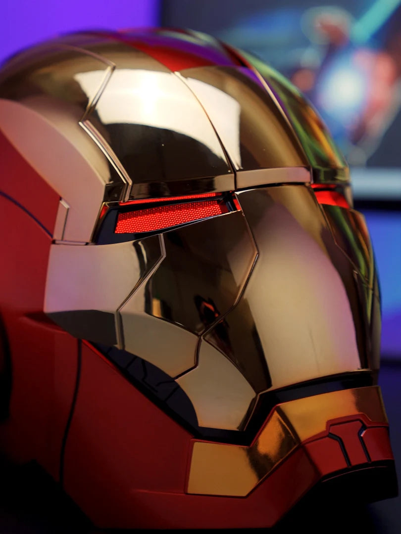 Mk5 Iron Man Helmet Voice Control with Eye Lighting