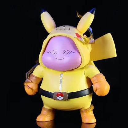 Dragon Ball Buu Cos Pikachu Pokemon 12cm Standing figure Pvc