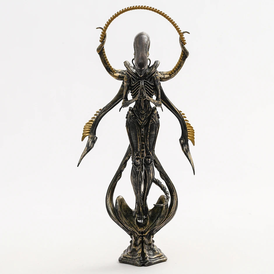 28cm Alien Xenomorph Buddhism Excellent Figure